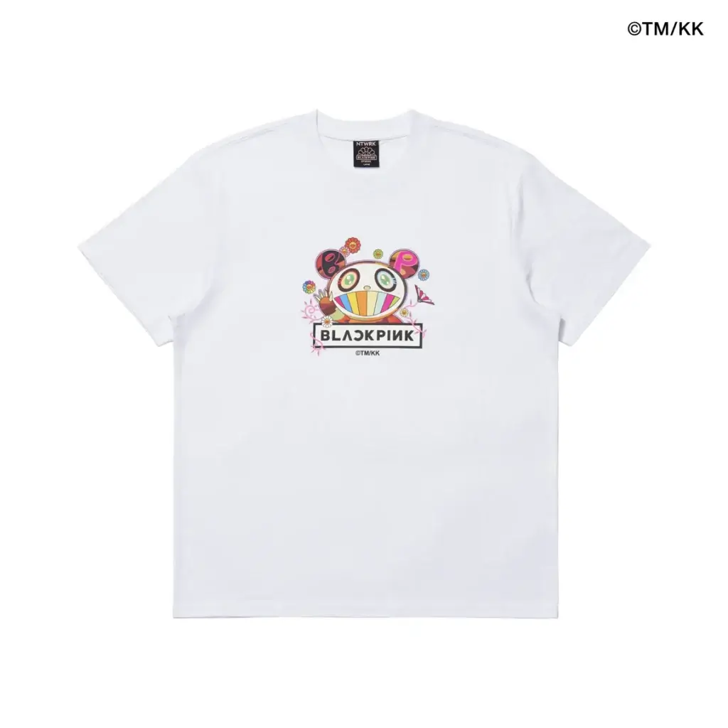 tshirt collaboration blackpink takashi murakami